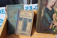 Set oude Franse schoolboekjes